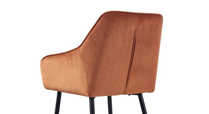 Seymour Arm Chair - Brown (Brown, Powder Coating Finish) by Urban Ladder - Cross View Design 1 - 671985