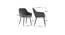 Seymour Arm Chair - Brown (Grey, Powder Coating Finish) by Urban Ladder - Design 1 Dimension - 671995