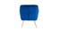 Brodie Accent Chair - Pink (Blue, Powder Coating Finish) by Urban Ladder - Design 1 Side View - 672006