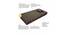 Fold Out Sofa cum Bed 6x2 Brown (Brown) by Urban Ladder - Design 1 Side View - 672054