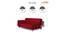 Pull Out Sofa cum Bed 72x44x16 Maroon (Maroon, Polished Finish) by Urban Ladder - Cross View Design 1 - 672145