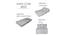 Drake Fold Out Sofa cum Bed 6x2 Grey (Grey) by Urban Ladder - Design 1 Side View - 672184