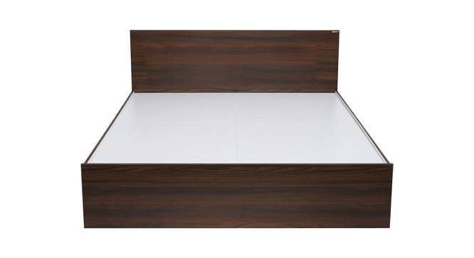 Nilkamal - Arthur Non Storage Engineered Wood Bed (Walnut Finish, King Bed Size) by Urban Ladder - Front View Design 1 - 672267