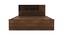 Nilkamal - Terence Storage Engineered Wood Bed (Walnut Finish, Queen Bed Size) by Urban Ladder - Cross View Design 1 - 672377