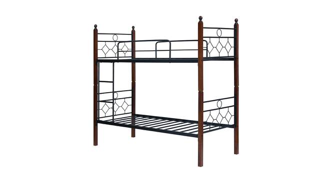 Nilkamal - Regi Non Storage Metal Bed (Single Bed Size, Black Finish) by Urban Ladder - Cross View Design 1 - 672384