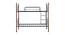 Nilkamal - Regi Non Storage Metal Bed (Single Bed Size, Black Finish) by Urban Ladder - Design 1 Side View - 672397