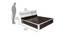 Nilkamal - Ignis Storage Engineered Wood Bed (King Bed Size, Dark Brown Finish) by Urban Ladder - Design 1 Dimension - 672424
