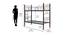 Nilkamal - Regi Non Storage Metal Bed (Single Bed Size, Black Finish) by Urban Ladder - Design 1 Dimension - 672455