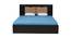 Nilkamal - Riva Storage Engineered Wood Bed (Wenge Finish, King Bed Size) by Urban Ladder - Front View Design 1 - 672460