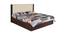 Nilkamal - Indore Storage Engineered Wood Bed (King Bed Size, Brown Maple Finish) by Urban Ladder - Front View Design 1 - 672463