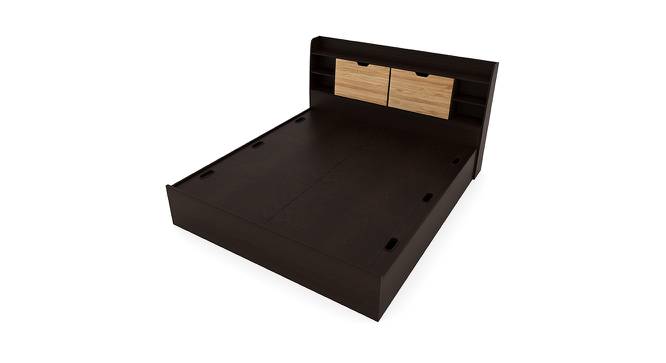 Nilkamal - Riva Storage Engineered Wood Bed (King Bed Size, New Wenge Finish) by Urban Ladder - Cross View Design 1 - 672483