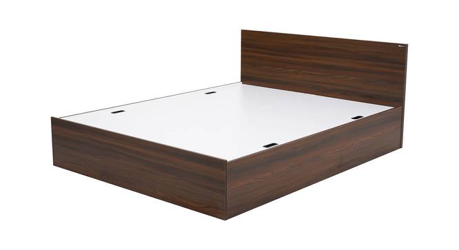 Nilkamal - Arthur Storage Engineered Wood Bed (Walnut Finish, King Bed Size) by Urban Ladder - Cross View Design 1 - 672486