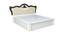 Nilkamal - Rolex Storage Engineered Wood Bed (King Bed Size, White Finish) by Urban Ladder - Rear View Design 1 - 672543