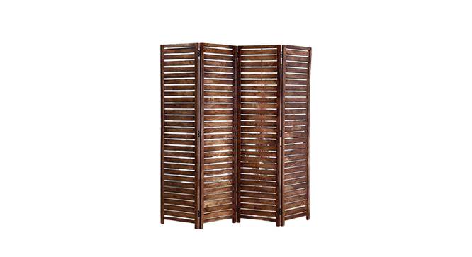 Shilpi Handcarved Wooden Room Divider Panels -NSHC024 (Brown) by Urban Ladder - Front View Design 1 - 672634