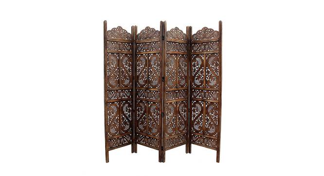 Shilpi Handcarved Wooden Room Divider Panels -NSHC026 (Brown) by Urban Ladder - Front View Design 1 - 672636