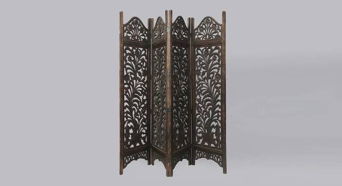 Shilpi Handcarved Wooden Room Divider Panels -NSHC029 (Brown) by Urban Ladder - Front View Design 1 - 672639