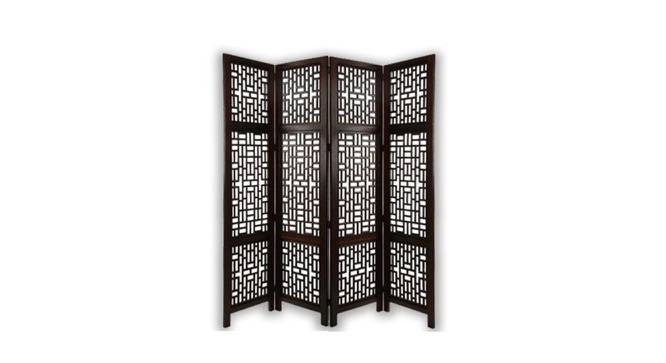 Shilpi Handcarved Wooden Room Divider Panels -NSHC031 (Brown) by Urban Ladder - Front View Design 1 - 672641