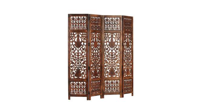 Shilpi Handcarved Wooden Room Divider Panels -NSHC035 (Brown) by Urban Ladder - Front View Design 1 - 672645