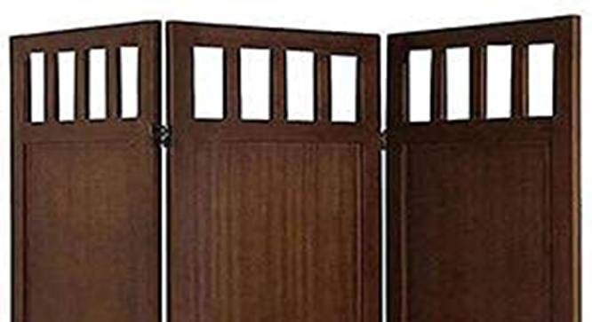 Shilpi Handcarved Wooden Room Divider Panels -NSHC020 (Brown) by Urban Ladder - Design 1 Side View - 672652