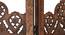 Shilpi Handcarved Wooden Room Divider Panels -NSHC022 (Brown) by Urban Ladder - Design 1 Side View - 672653