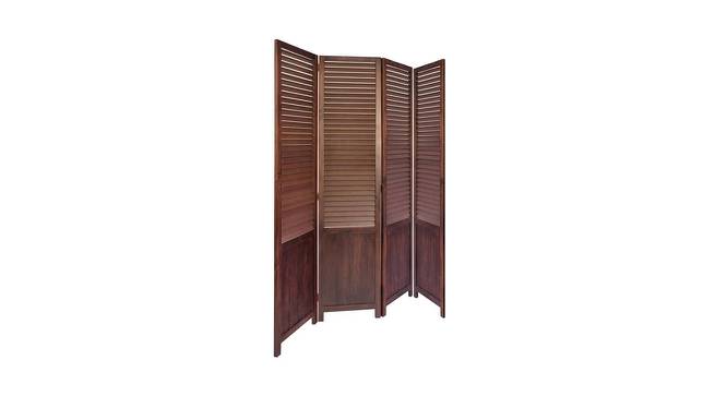 Shilpi Handcarved Wooden Room Divider Panels -NSHC028 (Brown) by Urban Ladder - Design 1 Side View - 672656