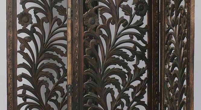 Shilpi Handcarved Wooden Room Divider Panels -NSHC029 (Brown) by Urban Ladder - Design 1 Side View - 672657