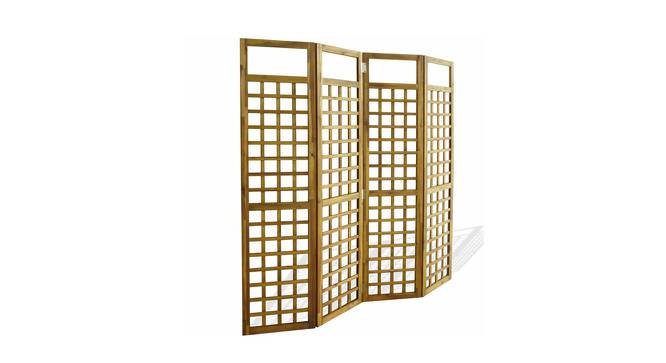 Shilpi Handcarved Wooden Room Divider Panels -NSHC033 (Brown) by Urban Ladder - Design 1 Side View - 672660