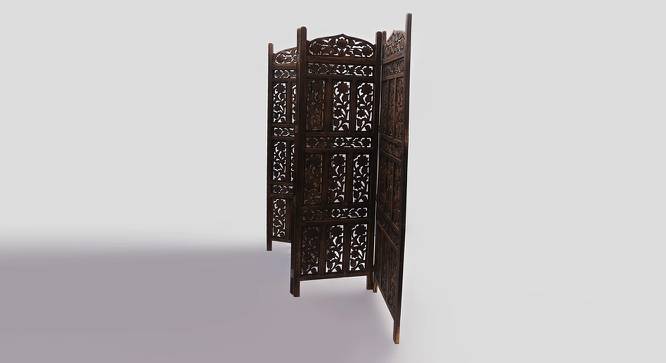 Shilpi Handcarved Wooden Room Divider Panels -NSHC038 (Brown) by Urban Ladder - Design 1 Side View - 672664