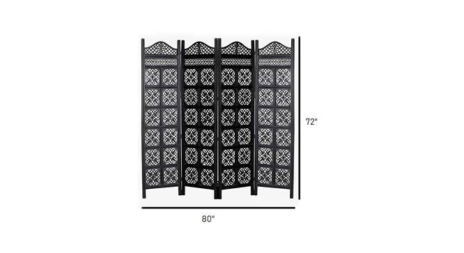 Shilpi Handcarved Wooden Room Divider Panels -NSHC025 (Brown) by Urban Ladder - Design 1 Dimension - 672677