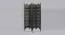 Shilpi Handcarved Wooden Room Divider Panels -NSHC037 (Brown) by Urban Ladder - Design 1 Dimension - 672689