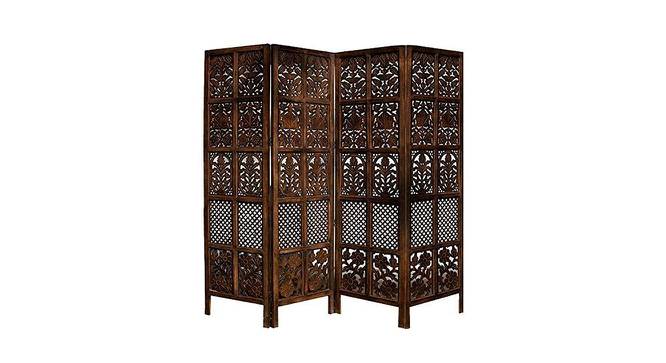 Shilpi Handcarved Wooden Room Divider Panels -NSHC001 (Brown) by Urban Ladder - Front View Design 1 - 672708