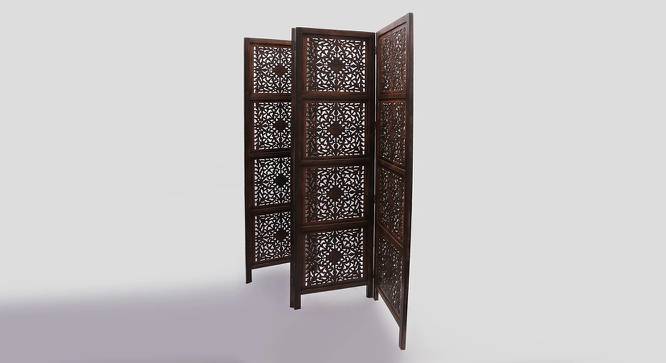 Shilpi Handcarved Wooden Room Divider Panels -NSHC008 (Brown) by Urban Ladder - Front View Design 1 - 672715