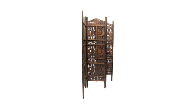 Shilpi Handcarved Wooden Room Divider Panels -NSHC009 (Brown) by Urban Ladder - Front View Design 1 - 672716