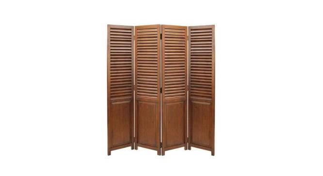 Shilpi Handcarved Wooden Room Divider Panels -NSHC012 (Brown) by Urban Ladder - Front View Design 1 - 672719