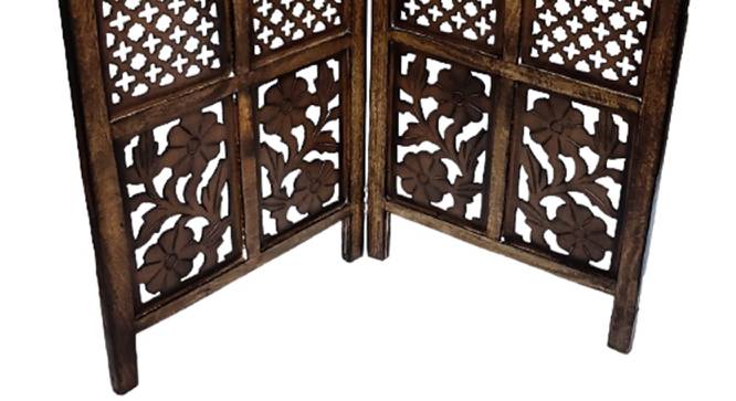 Shilpi Handcarved Wooden Room Divider Panels -NSHC001 (Brown) by Urban Ladder - Design 1 Side View - 672724