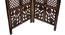 Shilpi Handcarved Wooden Room Divider Panels -NSHC001 (Brown) by Urban Ladder - Design 1 Side View - 672724