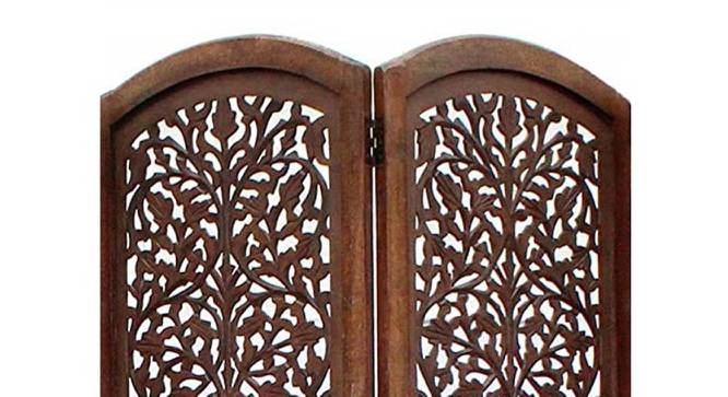 Shilpi Handcarved Wooden Room Divider Panels -NSHC005 (Brown) by Urban Ladder - Design 1 Side View - 672727