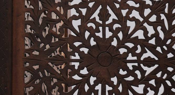 Shilpi Handcarved Wooden Room Divider Panels -NSHC008 (Brown) by Urban Ladder - Design 1 Side View - 672730