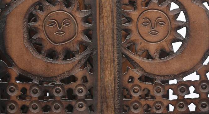 Shilpi Handcarved Wooden Room Divider Panels -NSHC009 (Brown) by Urban Ladder - Design 1 Side View - 672731