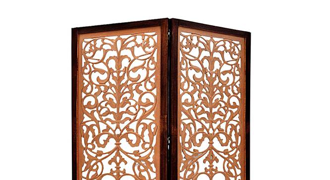 Shilpi Handcarved Wooden Room Divider Panels -NSHC016 (Brown) by Urban Ladder - Design 1 Side View - 672735