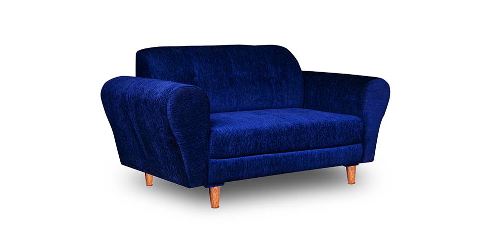 Elizabeth Fabric Sofa Maroon Urban Ladder