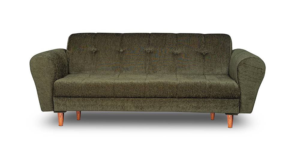 Elizabeth Fabric Sofa - Green by Urban Ladder - - 