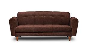 Elizabeth Fabric Sofa - Brown
