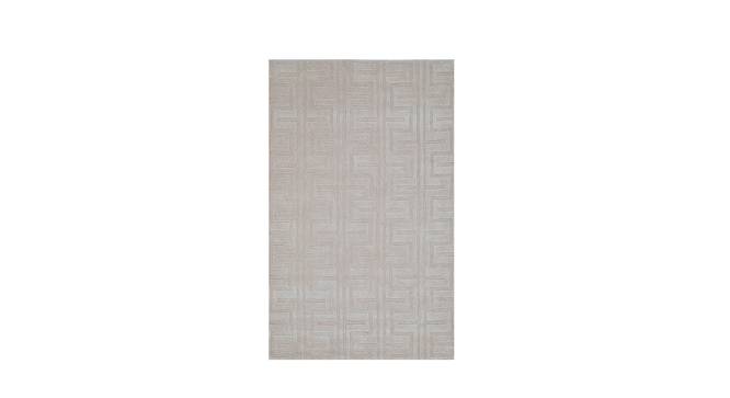 Sculpted Hand Tufted Woollen Rug (Ivory, 10 x 8 Feet Carpet Size) by Urban Ladder - Front View Design 1 - 673321