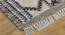 Portico Hand Woven Woollen and Jute Dhurrie (Ivory, 6 x 4 Feet Carpet Size) by Urban Ladder - Cross View Design 1 - 673355