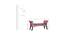 Amira Blossom Bench (Brown) by Urban Ladder - Design 1 Dimension - 673984