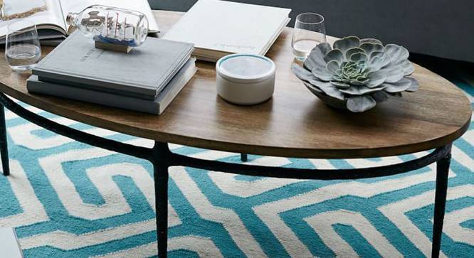 Eliptika Coffee Table (Melamine Finish) by Urban Ladder - Cross View Design 1 - 674026
