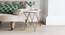 Ran Marble Side Table (White Finish) by Urban Ladder - Front View Design 1 - 674060