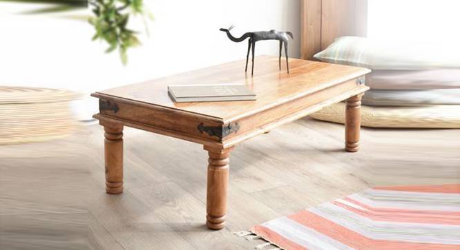 Vintage Coffee Table (Melamine Finish) by Urban Ladder - Front View Design 1 - 674086