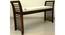 Aira Bench Walnut (Brown) by Urban Ladder - Cross View Design 1 - 674112